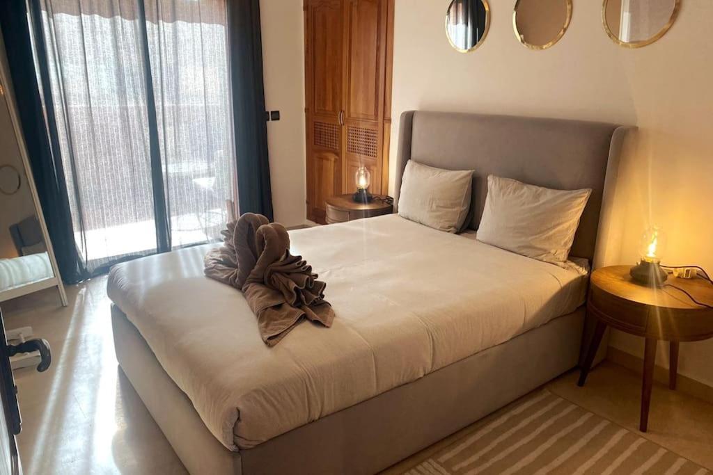 Sunny Terrace & Comfy Beds In Marrakech Apartamento Marraquexe Exterior foto