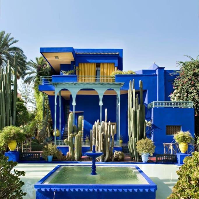 Sunny Terrace & Comfy Beds In Marrakech Apartamento Marraquexe Exterior foto