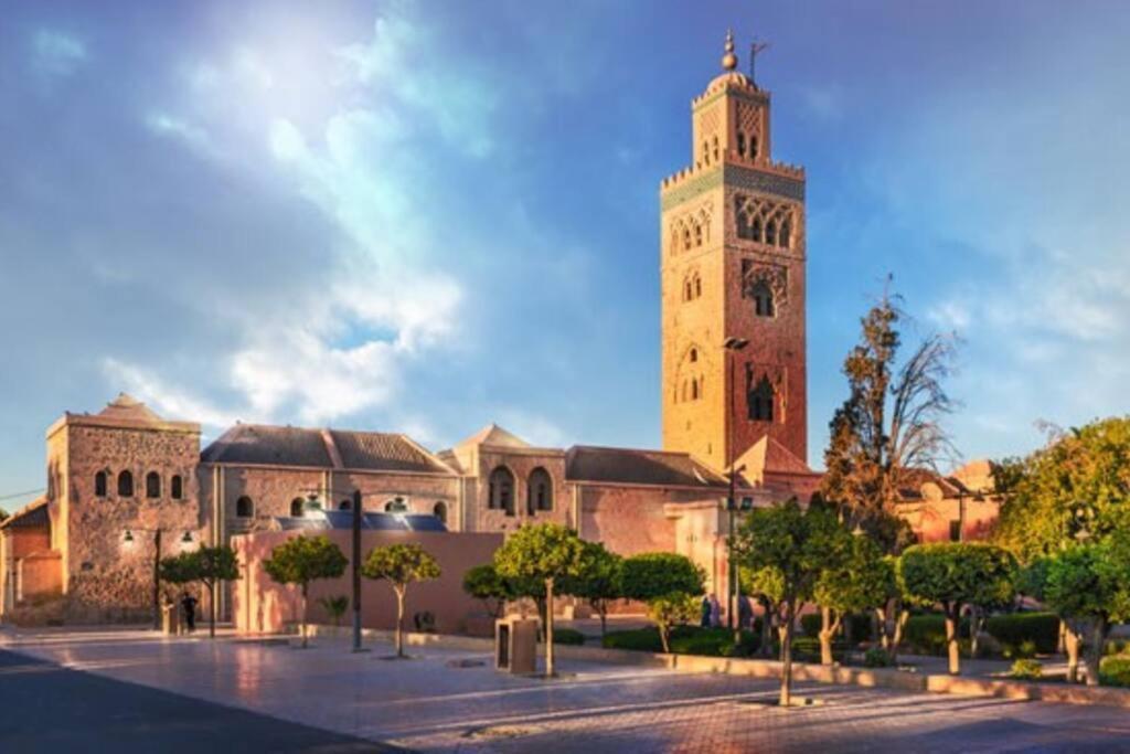 Sunny Terrace & Comfy Beds In Marrakech Apartamento Marraquexe Exterior foto