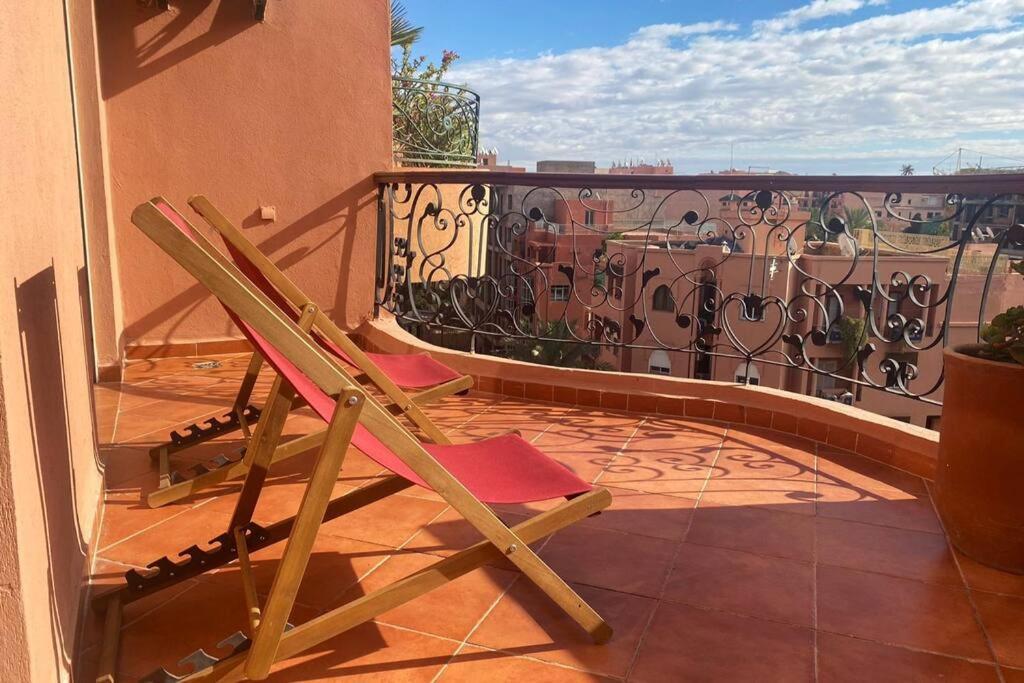 Sunny Terrace & Comfy Beds In Marrakech Apartamento Marraquexe Exterior foto